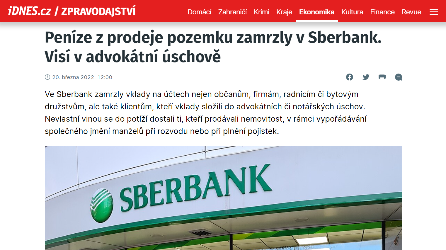 idnes Sberbank